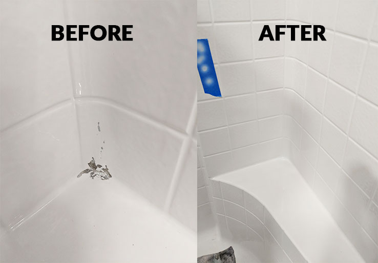 Shower chip repair by tubworx
