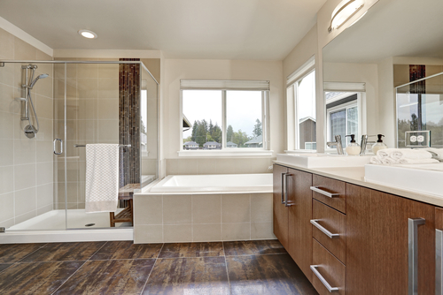 Renovated bathroom
