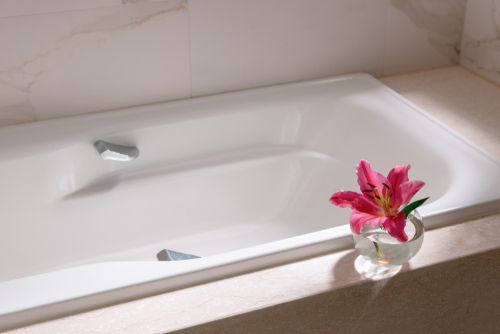 Renovated bathtub